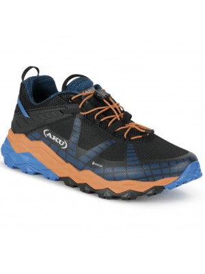 AKU FLYROCK GTX scarpa uomo TREKKING art. 698 252 Black Blue AKU FLYROCK GTX scarpa uomo TREKKING art. 698 252 Black Blue