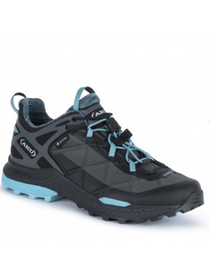AKU ROCKET DFS GTX W'S scarpa donna TREKKING art. 727 253 Black Turquoise AKU ROCKET DFS GTX W'S scarpa donna TREKKING art. 727 253 Black Turquoise