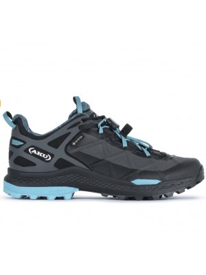 AKU ROCKET DFS GTX W'S scarpa donna TREKKING art. 727 253 Black Turquoise AKU ROCKET DFS GTX W'S scarpa donna TREKKING art. 727 253 Black Turquoise