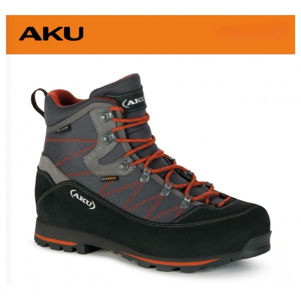 AKU TREKKER LITE 3 WIDE GTX scarpone uomo art. 977W 628 Anthrcite/Rust