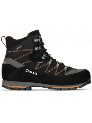 AKU TREKKER LITE 3 WIDE GTX scarpone uomo art. 977W 108 Black/Orange AKU TREKKER LITE 3 WIDE GTX scarpone uomo art. 977W 108 Black/Orange