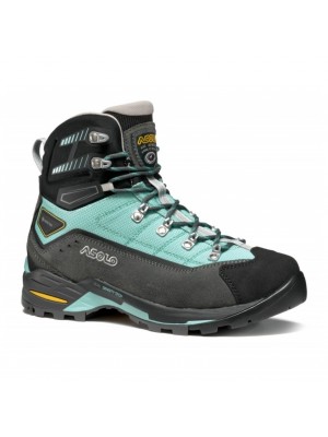 ASOLO FINDER PRO GV GTX scarpone donna trekking Gore-Tex art. B23105 A138 Graphite/Pool Side