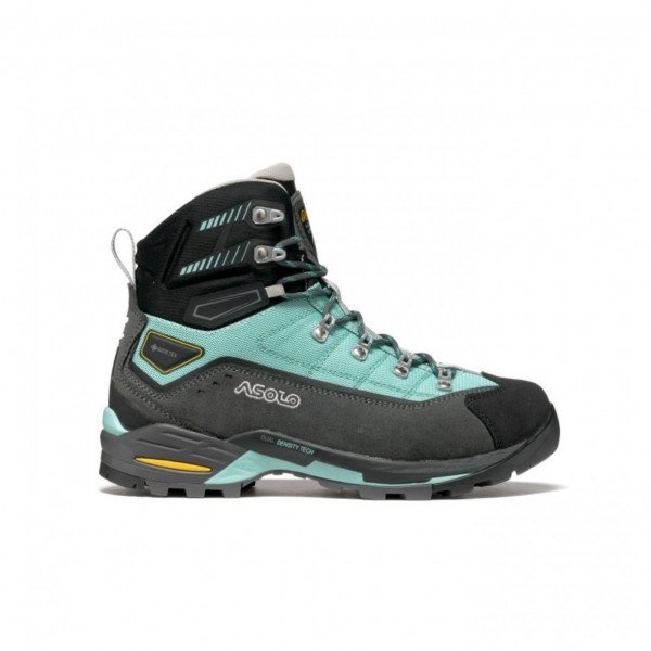 ASOLO FINDER PRO GV GTX scarpone donna trekking Gore-Tex art. B23105 A138 Graphite/Pool Side