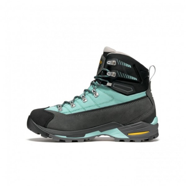 ASOLO FINDER PRO GV GTX scarpone donna trekking Gore-Tex art. B23105 A138 Graphite/Pool Side