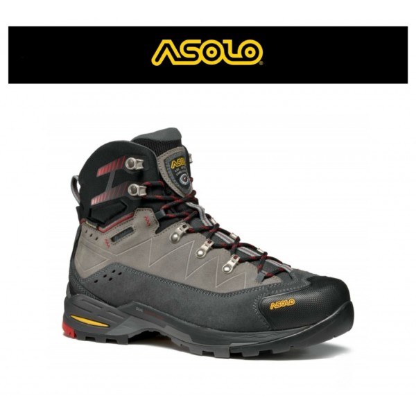 ASOLO CERIUM PRO GTX scarpone uomo Gore-tex art. B23126 B242 Shark/Cendre 
