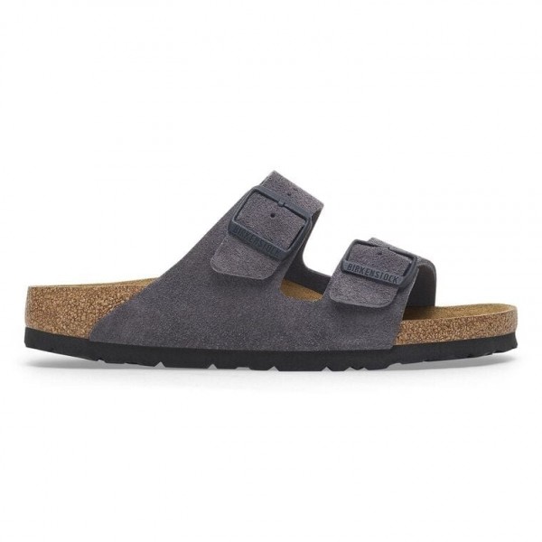 BIRKENSTOCK ARIZONA VELVET GRAY 1029162 sandalo donna uomo PELLE SCAMOSCIATA  