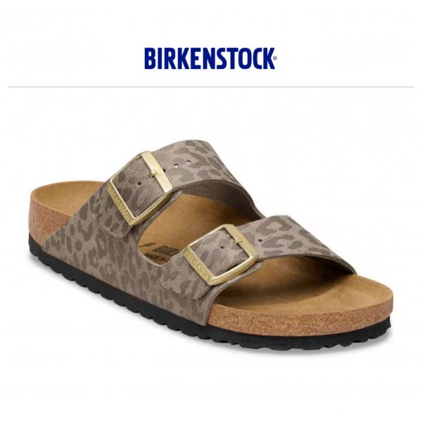 BIRKENSTOCK ARIZONA Leo Gray Taupe 1031941 sandalo donna 