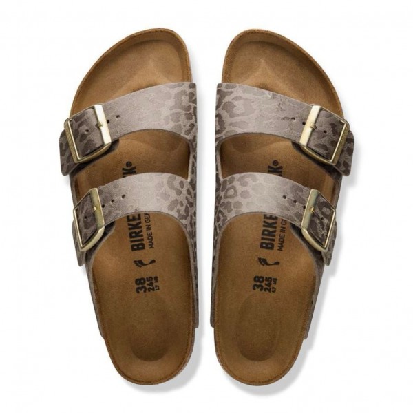 BIRKENSTOCK ARIZONA Leo Gray Taupe 1031941 sandalo donna 
