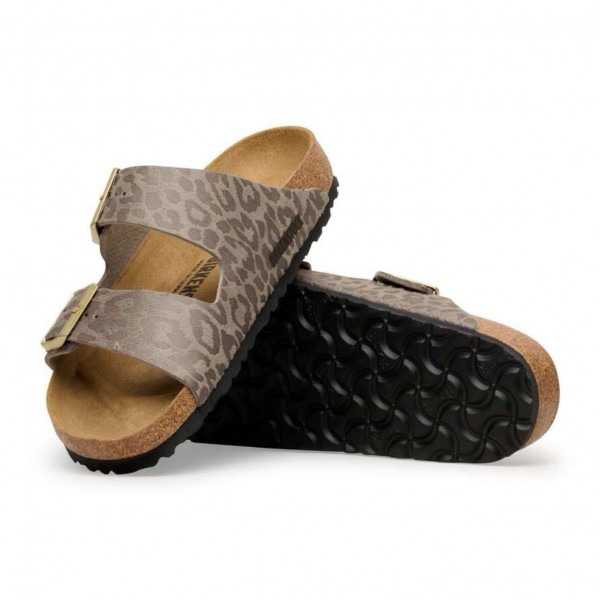 BIRKENSTOCK ARIZONA Leo Gray Taupe 1031941 sandalo donna 