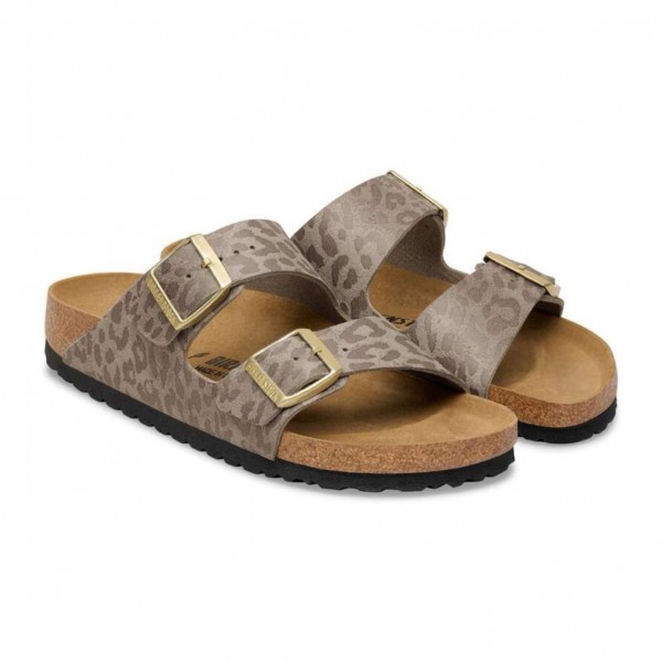 BIRKENSTOCK ARIZONA Leo Gray Taupe 1031941 sandalo donna 