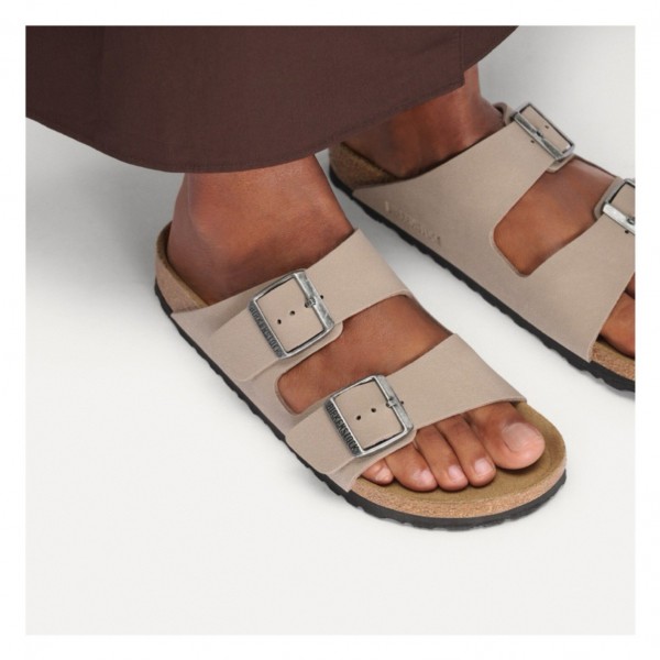 BIRKENSTOCK ARIZONA Gray Taupe 1032070 sandalo donna uomo BIRKO-FLOR  