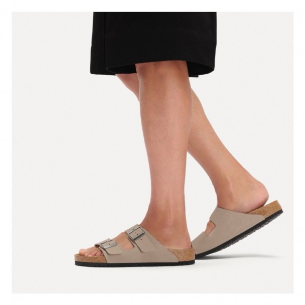 BIRKENSTOCK ARIZONA Gray Taupe 1032070 sandalo donna uomo BIRKO-FLOR  