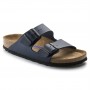 BIRKENSTOCK ARIZONA SOFT FootBed BLU 0051063 sandalo donna e uomo  