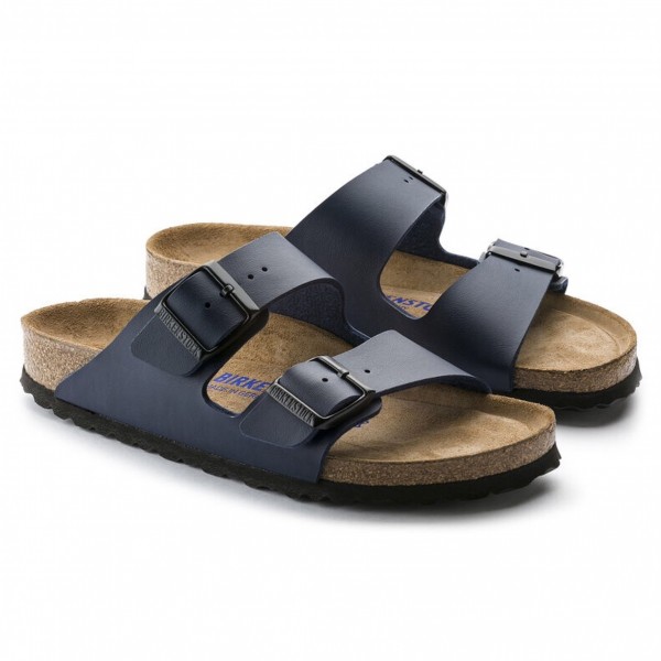 BIRKENSTOCK ARIZONA SOFT FootBed BLU 0051063 sandalo donna e uomo  