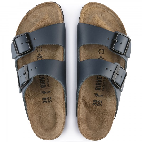 BIRKENSTOCK ARIZONA BLU 0051153 pelle naturale sandalo donna e uomo