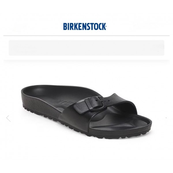 BIRKENSTOCK MADRID Eva Nero art. 0128163 sandalo donna  