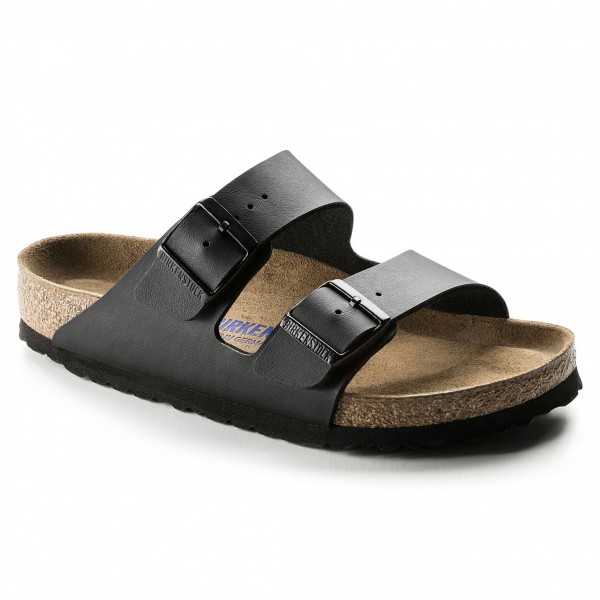 BIRKENSTOCK ARIZONA SOFT FootBed NERO 0551253 sandalo donna e uomo  