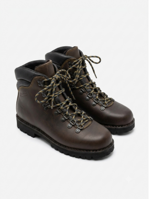 DOLOSPORT 96 ANF scarpone uomo cucito in pelle ANFIBIO Made Italy suola VIBRAM 