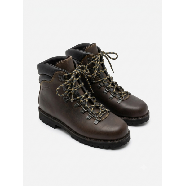 DOLOSPORT 96 ANF scarpone uomo cucito in pelle ANFIBIO Made Italy suola VIBRAM 