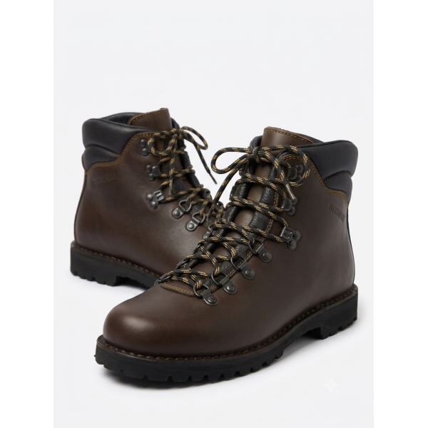 DOLOSPORT 96 ANF scarpone uomo cucito in pelle ANFIBIO Made Italy suola VIBRAM 