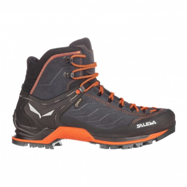 SALEWA MS MNT TRAINER MID GTX scarpone uomo 63458 0985 asphalt/fluo orange