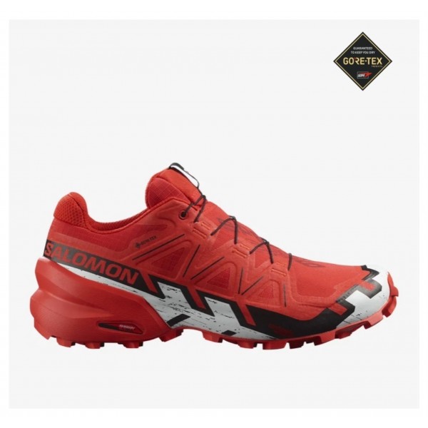 SALOMON SPEEDCROSS 6 GTX scarpa uomo Trail Running art. 417390 Red