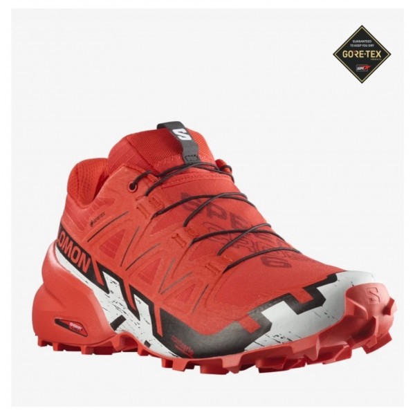 SALOMON SPEEDCROSS 6 GTX scarpa uomo Trail Running art. 417390 Red