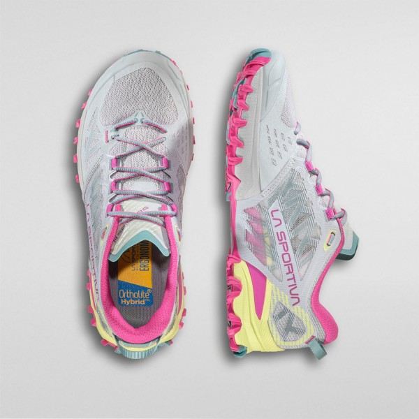 La Sportiva BUSHIDO III scarpa donna trail runnig art. 56T 913411 Moon/Springtime