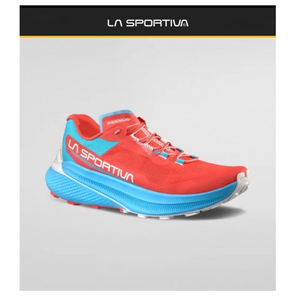 La Sportiva PRODIGIO W's scarpa donna trail runnig art. 56R 402602 Hibiscus/Malibu Blue