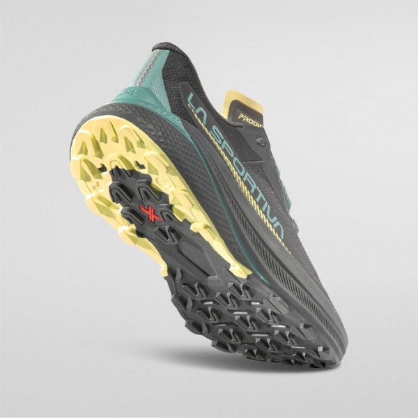 La Sportiva PRODIGIO W's scarpa donna trail runnig art. 56R 900734 Carbon/Juniper