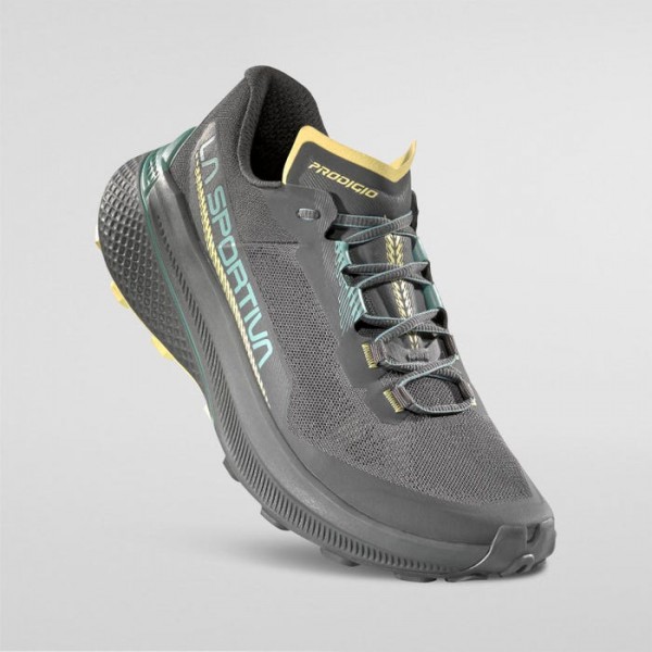 La Sportiva PRODIGIO W's scarpa donna trail runnig art. 56R 900734 Carbon/Juniper