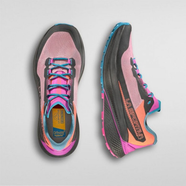 La Sportiva PRODIGIO W's scarpa donna trail runnig art. 56R 412411 Rose/Springtime