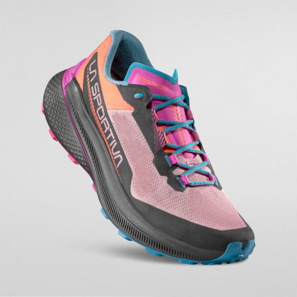 La Sportiva PRODIGIO W's scarpa donna trail runnig art. 56R 412411 Rose/Springtime