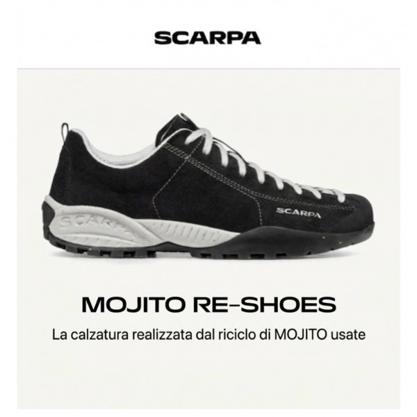 SCARPA Mojito RE-SHOES scarpa uomo art. 32727-350 colore Offblack