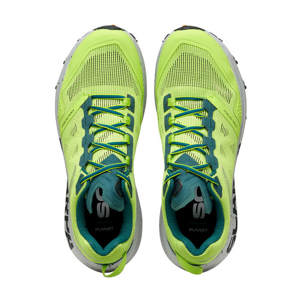 SCARPA SPIN PLANET scarpa uomo Trail Running art. 33063-350 Sunny Green-Petrol