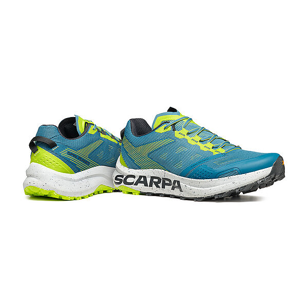 SCARPA SPIN PLANET scarpa uomo Trail Running art. 33063-350 Ocean Blue Lime