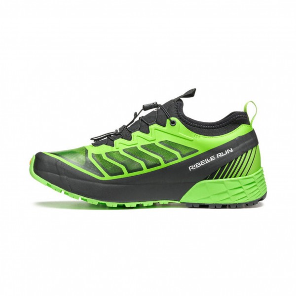 SCARPA RIBELLE RUN scarpa uomo Trail Running art. 33071-351 Green Flash - Green Flash