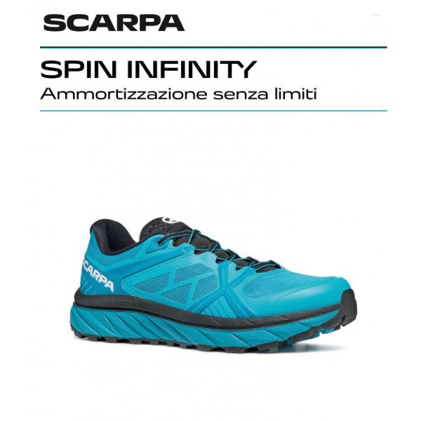 SCARPA SPIN INFINITY scarpa uomo Trail Running art. 33075-351 Azure-Ottanio