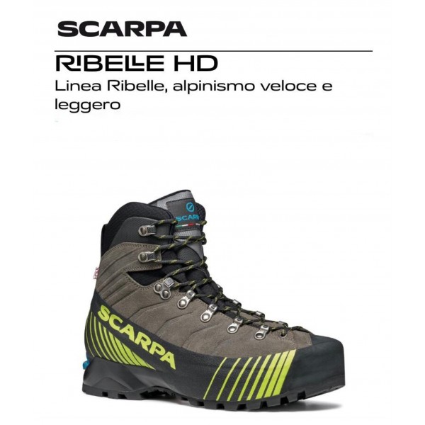 SCARPA RIBELLE HD scarpone uomo alpinismo e trekking art. 71087-250 