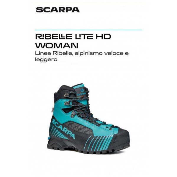 SCARPA RIBELLE LITE HD scarpone donna alpinismo trekking art. 71091-252