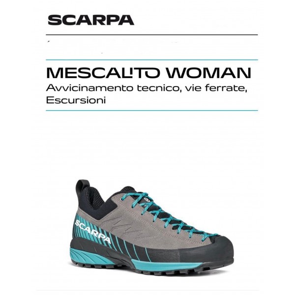 SCARPA MESCALITO WMN scarpa donna approach trekking art. 72101-352 MidGray-Baltic