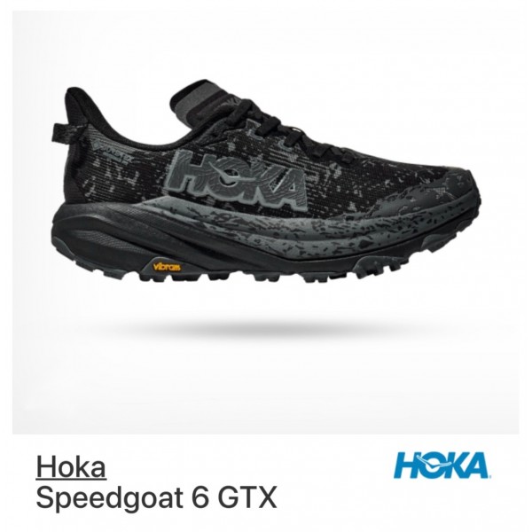HOKA SPEEDGOAT 6 GTX Gore-tex scarpa uomo Trail Running  art. 1155150/BCKT