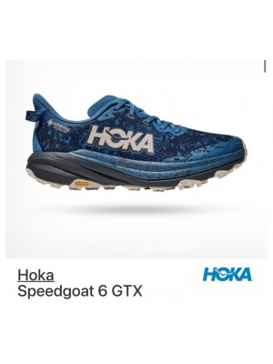 HOKA SPEEDGOAT 6 GTX Gore-tex scarpa uomo Trail Running  art. 1155150/FYNG