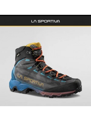 La Sportiva Aequilibrium Hike scarpone trekking UOMO art. ZFHS100H00B14 Carbon/Tropic Blue La Sportiva Aequilibrium Hike scarpone trekking UOMO art. ZFHS100H00B14 Carbon/Tropic Blue