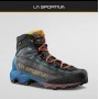 La Sportiva Aequilibrium Hike scarpone trekking UOMO art. ZFHS100H00B14 Carbon/Tropic Blue
