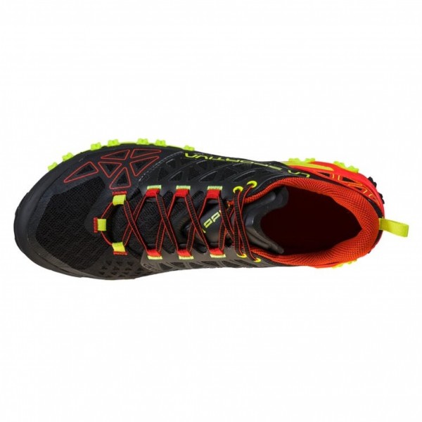 La Sportiva BUSHIDO II scarpa uomo Trail Running art. 36S 999314 Black/Goji