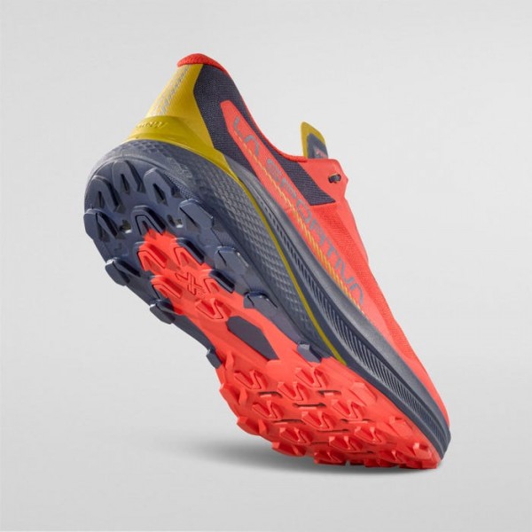 La Sportiva PRODIGIO scarpa uomo Trail Running art. 56Q 324646 Mountain Red/Night Sky
