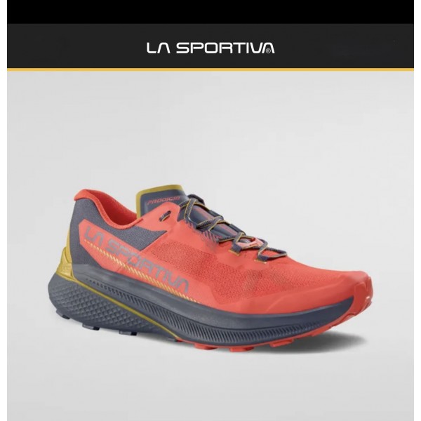 La Sportiva PRODIGIO scarpa uomo Trail Running art. 56Q 324646 Mountain Red/Night Sky
