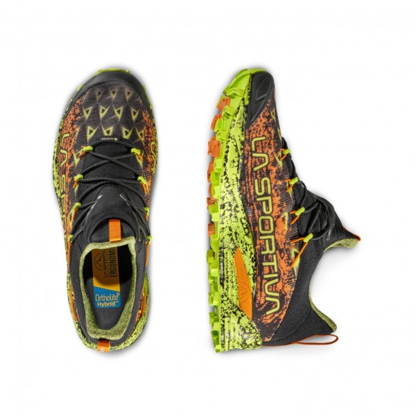 La Sportiva TEMPESTA GTX scarpa uomo Trail Running art. 36F 999208 Electric Black/Hawaiian Sun
