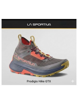 La Sportiva PRODIGIO HIKE GTX scarpa uomo Escursionismo art. ZF102 Onyx/Mountain Red